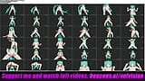 Hatsune Miku - Sexy Nude Dance (3D HENTAI) snapshot 10