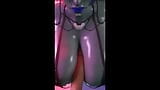 Blue Android Girl Gets Tits Fucked By Massive Cock snapshot 3