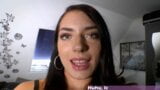 Alman amatör genç kız kadın orgazm olana kadar ilk kez dildo deniyor snapshot 1