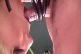 LONG BLACK FINGERNAILS NAILJOB BLOWJOB snapshot 5