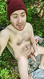 Chatting and playing with my dick in the woods snapshot 1