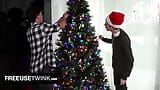 FreeUse Stepbrothers Dakota And Danny Work Tirelessly To Decorate Their Beloved Christmas Tree snapshot 3