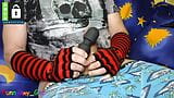 Emo use a Vibrator on his Cock and Cum Handsfree snapshot 2