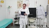 Physical exam and pussy fingering of Czech peasant woman snapshot 3