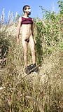Indian teen boy cumshot in public outdoor snapshot 5
