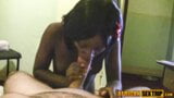 Can this tiny African fit that HUGE cock? snapshot 8