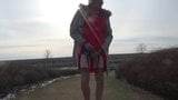 transgender travesti sounding urethral  lingerie outdoors 32 snapshot 13