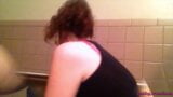 Goddess Amanda Peeing in the Toilet Wearing Glasses snapshot 10