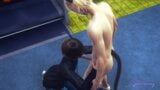 Yaoi Femboy - Seth avale du lait dans le wagon snapshot 5