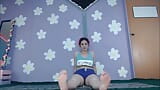 Yoga Workout Beginner Livestream Flashing Underboob snapshot 12