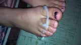 cumming on angelica's toes snapshot 5