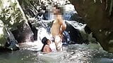 In the summer, nothing beats having anus in the waterfall. snapshot 8
