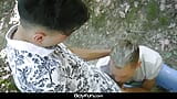 Gay twinks - seks anal barefuck setelah nyepong kontol di luar ruangan snapshot 4