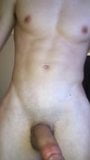 Str8 muscle jock jerks off for his gf snapshot 10