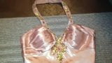 Light Pink Satin Prom Dress snapshot 1