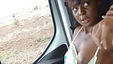 African Girlfriend - Banging My Black Babe In Safari Camper snapshot 1