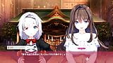 【R18版女忍者エロゲーNinNinDays2動画10】動くHシーン(live2D) すみれちゃんがバックで突かれて爆乳揺れまくる！(くノ一 ニンニンデイズ2実況プレイ snapshot 16