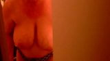 Exposed and unaware wife Cora getting out of the shower snapshot 7