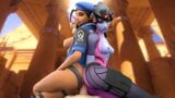 Ana Amari y Widowmaker se frotan el culo snapshot 2