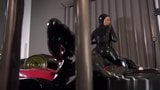 Black Catsuit Breathplay and Licking snapshot 16