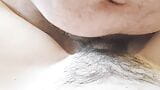 Quick fuck and cum all over Anita Coxhard and her hairy pussy by her husband Mike Coxhard snapshot 1