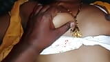 Dressed the village sister-in-law in a yellow saree and fucked her a lot. snapshot 11