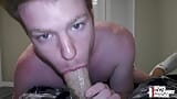 Hetero Ginger pov pijpbeurt voor oudere griezel snapshot 9