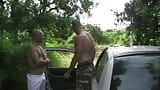 139 increíble exhib sexual con chico heterosexual follando gay en el auto snapshot 20