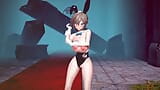 MMD R-18 Аниме-девушки сексуально танцуют, клип 196 snapshot 9