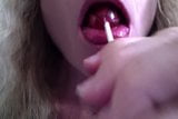 Sucking a lollipop for fun daddy! snapshot 10