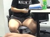 My classmate have sexy thigh snapshot 4