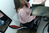 Brounwen Sexy Colombian Masturbation At Office Full Version snapshot 11