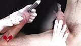 Close up handjob with urethral penetration - part 3 snapshot 18