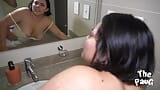 Ahh! Stepbrother, we can share the bathroom. snapshot 6