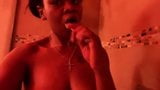 a young black woman in the shower snapshot 5