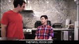 Young Twink Stepson Fucked By Stepdad In Family Kitchen snapshot 1