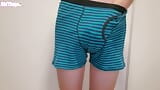 Boy Hidding Pink Panties Under his Underwear snapshot 3