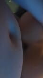 Creampie'd pussy while bent over the bed snapshot 16