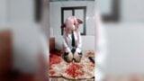 School Girl Elf Kigurumi Orgasm solo snapshot 1