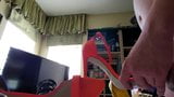 Oranje Steve Madden sandalen met spitse neus snapshot 10