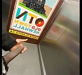 Bbc in Public Elevator opening the door (Almost Caught) snapshot 5