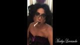 Marilyn Smokes Her VS Menthol 120s For You snapshot 3