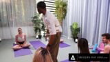 MODERN-DAY SINS - Jane Wilde Enjoys INTERRACIAL PUBLIC SEX In Yoga Class Behind Her BF's Back! snapshot 5