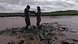 Mud Wrestling--Who Wins, Women or Man! snapshot 8