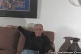 Black Guy Serves Older Grandpas snapshot 3