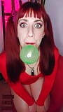 Shyyfxx Beautifull Redhead Playing with Different Balloons! snapshot 6