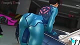 Chun Li Wearing Samus Aran's Suit Shows Off Her Perfect Wiggly Ass snapshot 2