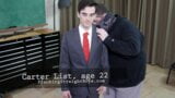 Straight College Boy Spanked in a Suit and Tie snapshot 2