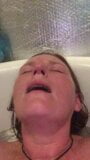 Mistress Wriggler having the most insane orgasm in the bath snapshot 5