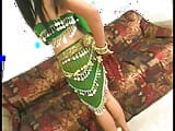 Horny trickster and his friend take Kamasutra lessons with Indian hottie snapshot 2